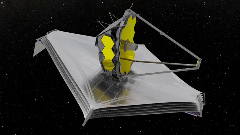 James Webb Space Telescope extends secondary mirror