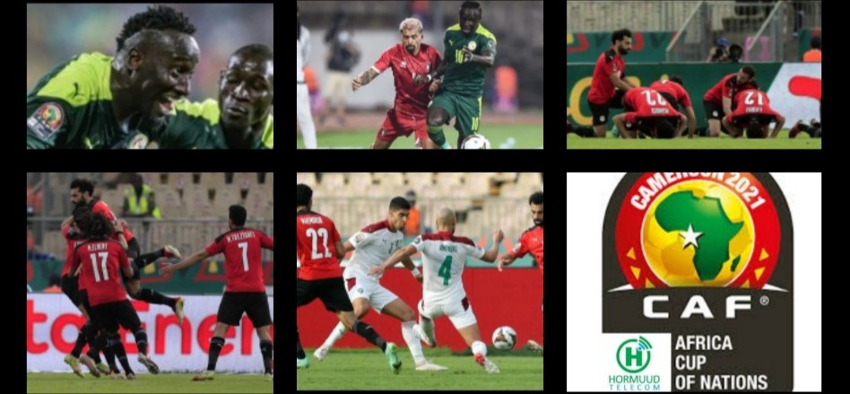 Masar ay garaacday Morocco  si,ay ugu soo gudubto semifinal ka  Koobka Qaramada Afrika iyadoo Senegal ay xaqiijisatay booskeeda semifinal ka markii guul raaxo leh ka gaareen Equatorial Guinea