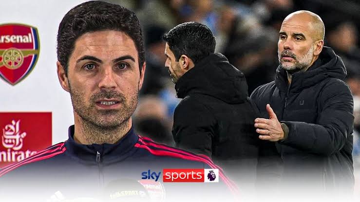 Manchester City v Arsenal: Pep Guardiola & Mikel Arteta ayaa sheegay in ciyaartu aysan ahayn go’aaminta Premier League