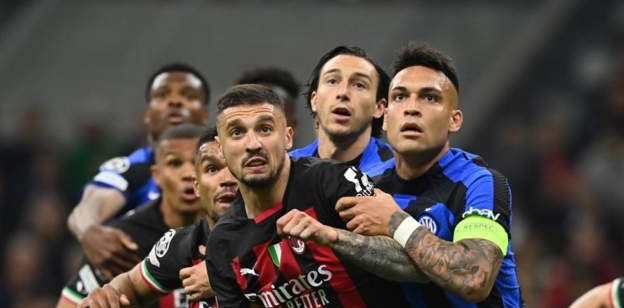 Inter Milan ayaa hogaanka u qabtay AC-Milan ooy isku magaalada ka dhisanyihiin lugta hore ee semi-finalka champions league