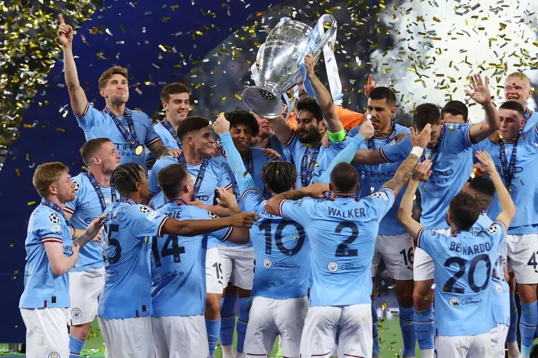 Live:Finalka Champions League: Man City Ayaa  dhameystirtay Sadaxley Ay ku Riyooneeysay markii ay ka badisay Inter Milan !!