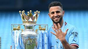 Manchester City ayaa ogolaatay Riyad Mahrez inay 30 milyan ginni ay kula wareegto kooxda Al-Ahli ➕