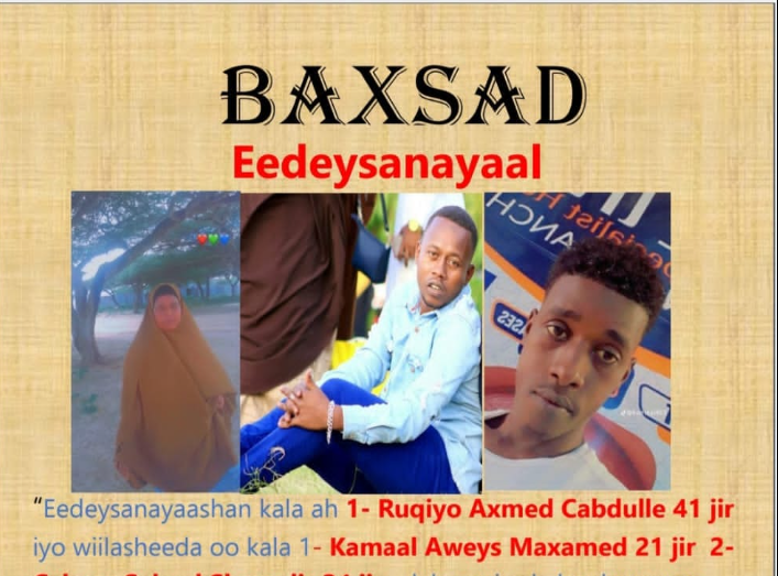 Booliska Somalia oo Madaxooda lacag dhigay hooyo iyo wiilasheeda oo dilay Aabihii qoyska