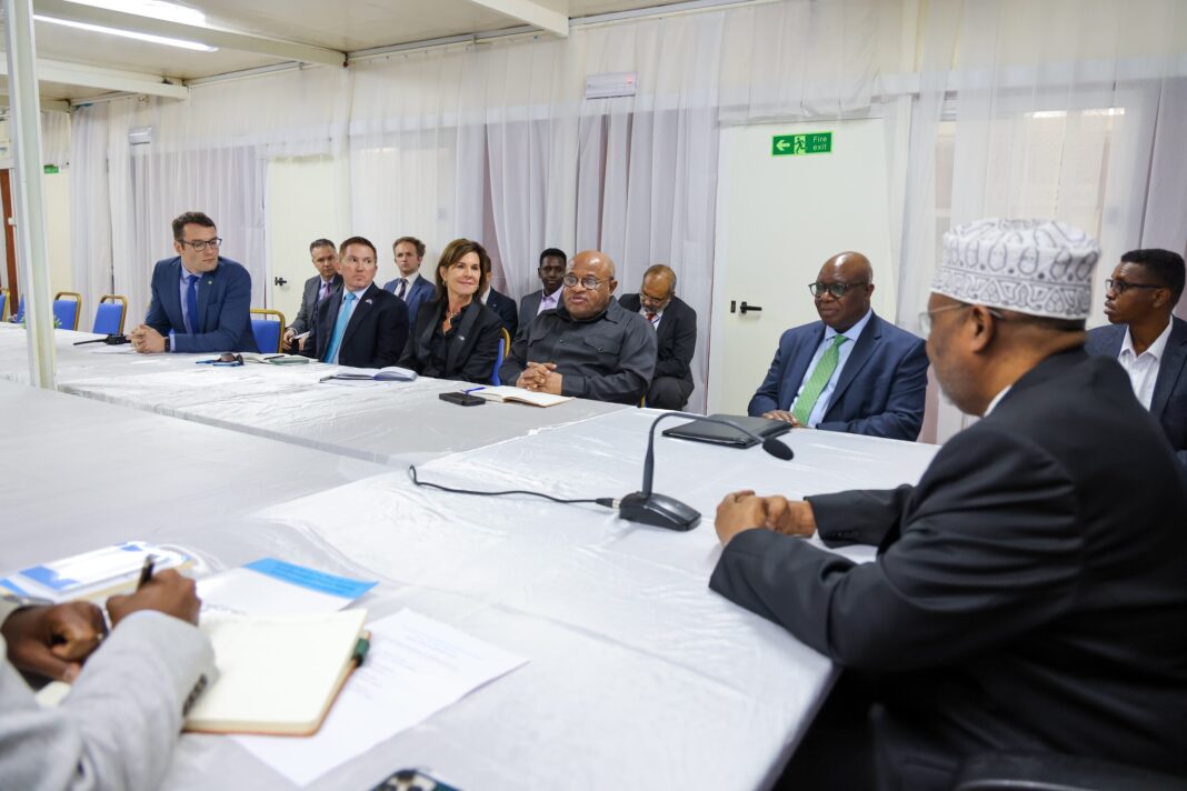 Guddoomiyaha BF oo kulan la yeeshay wakiilada beesha caalamka