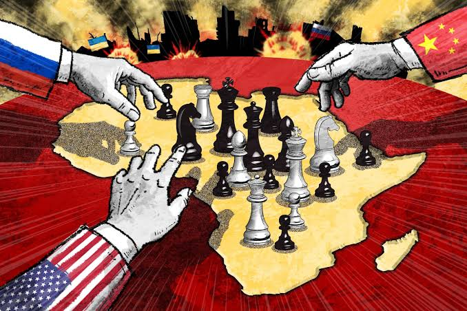 China, Russia and America competing in Africa