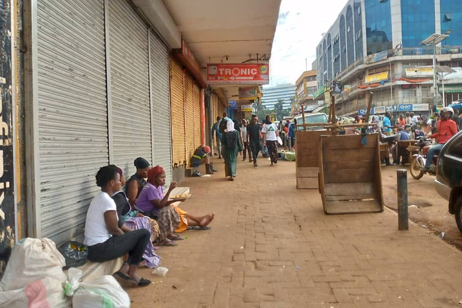 Uganda: Traders in Kampala CBD Lock Shops