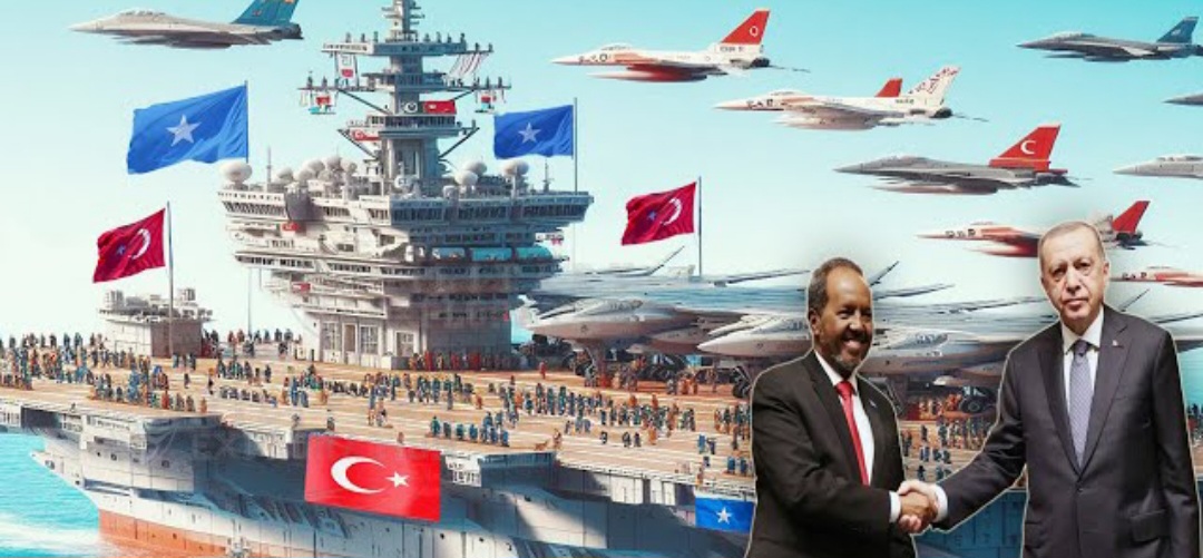 Turkey’s first warship arrives in Mogadishu Port under defense deal