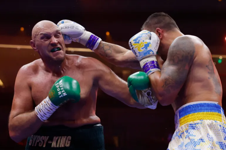 Oleksandr Usyk beats Tyson Fury to become undisputed heavyweight champion