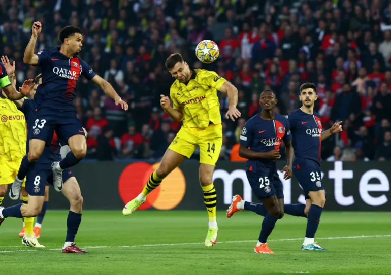 Borussia Dortmund ayaa garaacday PSG si, ay ugu soo baxdo Champions league markii ugu horeysay tan iyo 2013