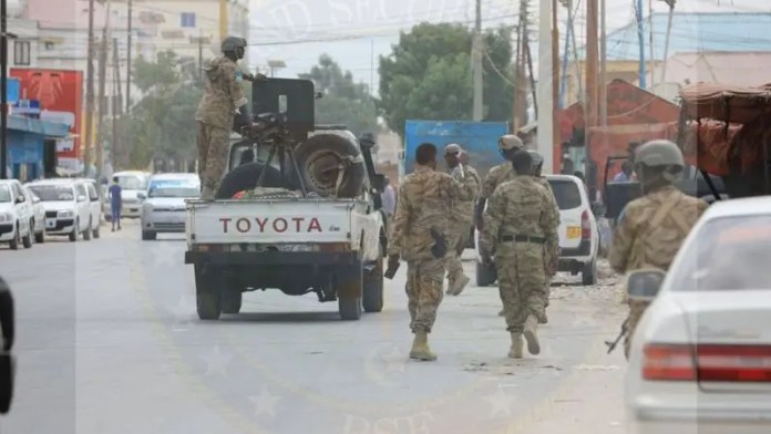 Koox lasoo dageysay hub Iyo ciidanka Puntland oo ku dagaalamay Boosaaso