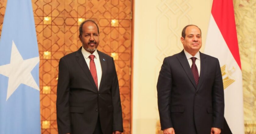 Somalia and Egypt are jointly conducting military exercises