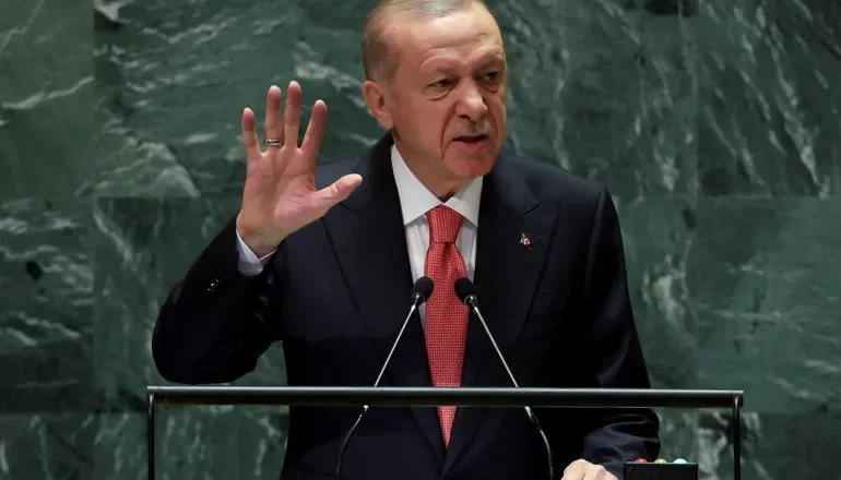 Turkey’s President Erdogan says UN and Western values are ‘dying’ in Gaza.