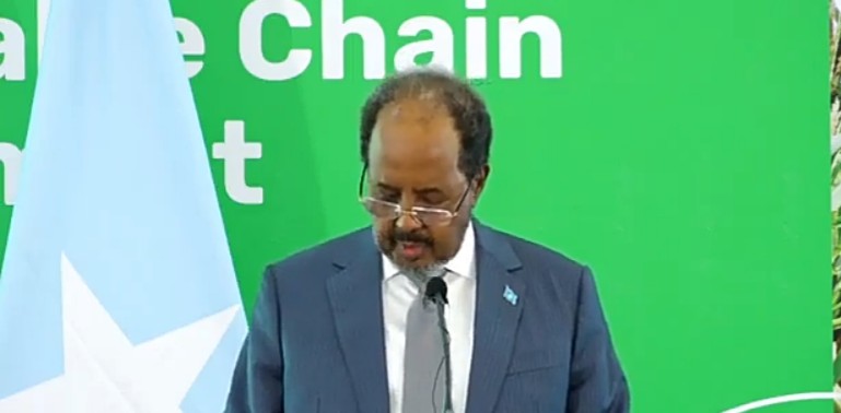 Daawo : Madaxweyne Xasan Sheekh oo daahfuray Shirweynaha Horumarinta Beeraha Somalia