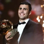 28 jirka khadka dhexe ee Man City iyo Spain Rodri ayaa ku guuleystay abaalmarinta Ballon d’Or e