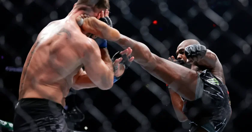 UFC 309: Jon Jones sends Stipe Miocic into retirement in front of Trump