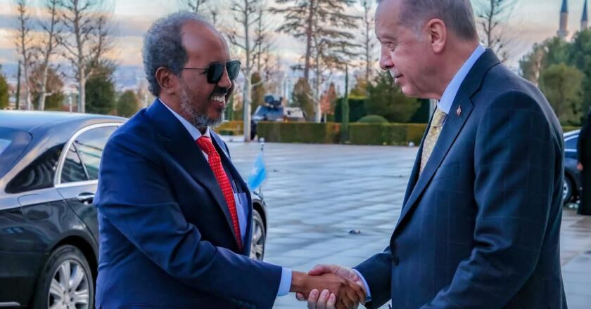 Daawo: Madaxweyne Xasan Sheekh iyo Erdoğan ayaa hadda kulan xasaasi ah ku leh Ankara.