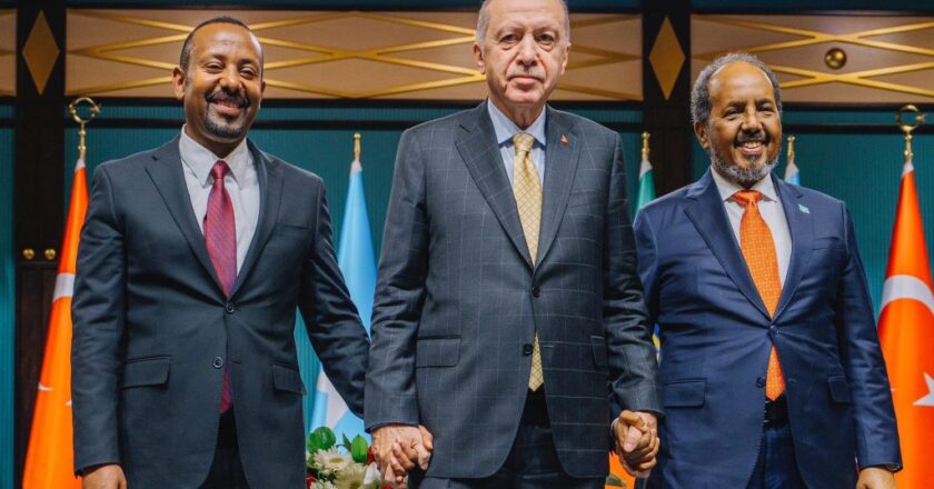 Erdogan oo kusoo wajahan Soomaaliya Iyp Itoobiya