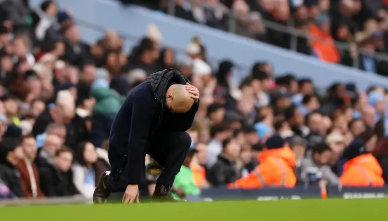 Pep Guardiola : Ayaa yiri ma dhaleeceyn doono dhibaatada City oo Axada wajaheeysa Leicester