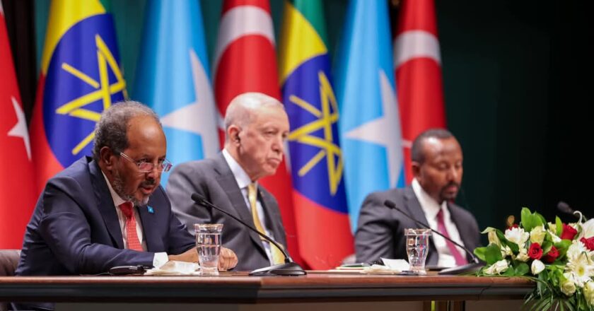 Somalia Iyo Itoobiya Ankara Kaga Heshiiyay Khilaafkii u dhaxeeyay labada Dal